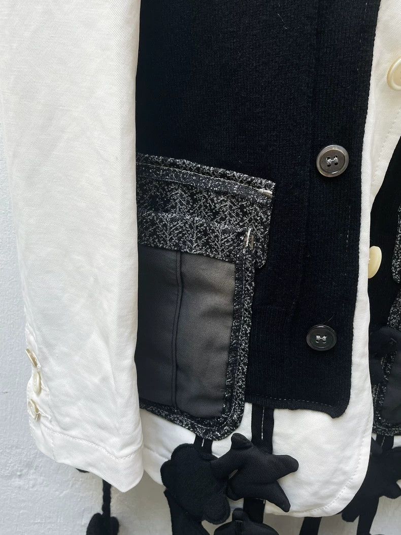Comme des Garcons Comme Des Garcons Homme Plus Layered Decorative Jacket- DMC Size US XS / EU 42 / 0 - 4 Thumbnail