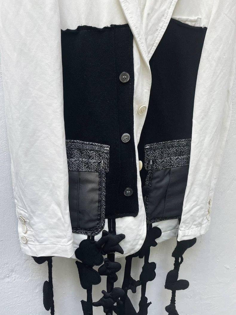 Comme des Garcons Comme Des Garcons Homme Plus Layered Decorative Jacket- DMC Size US XS / EU 42 / 0 - 3 Thumbnail