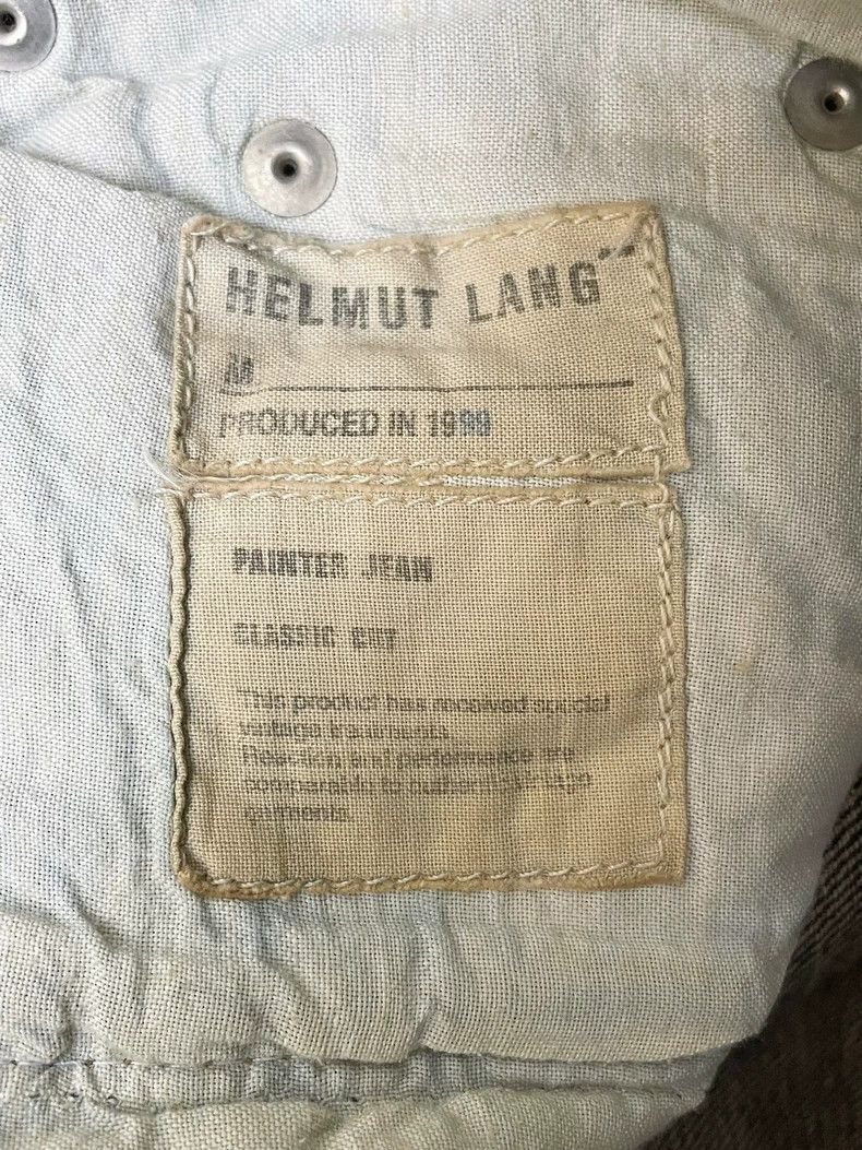 Helmut Lang Helmut Lang Paint Splatter Denim Jeans 1999- DMC Size US 28 / EU 44 - 8 Thumbnail