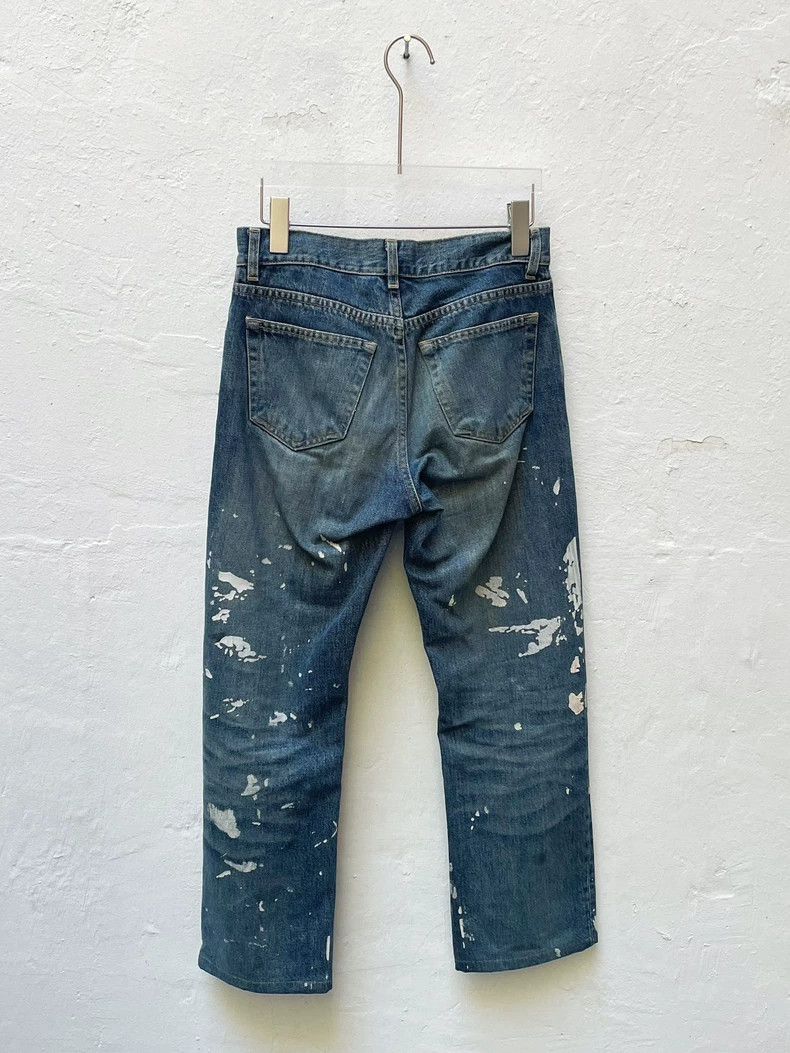 Helmut Lang Helmut Lang Paint Splatter Denim Jeans 1999- DMC Size US 28 / EU 44 - 5 Thumbnail