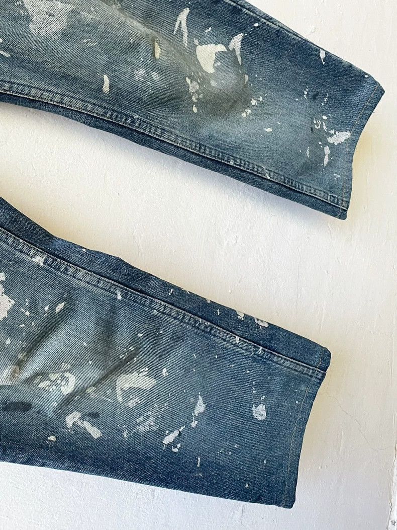 Helmut Lang Helmut Lang Paint Splatter Denim Jeans 1999- DMC Size US 28 / EU 44 - 4 Thumbnail