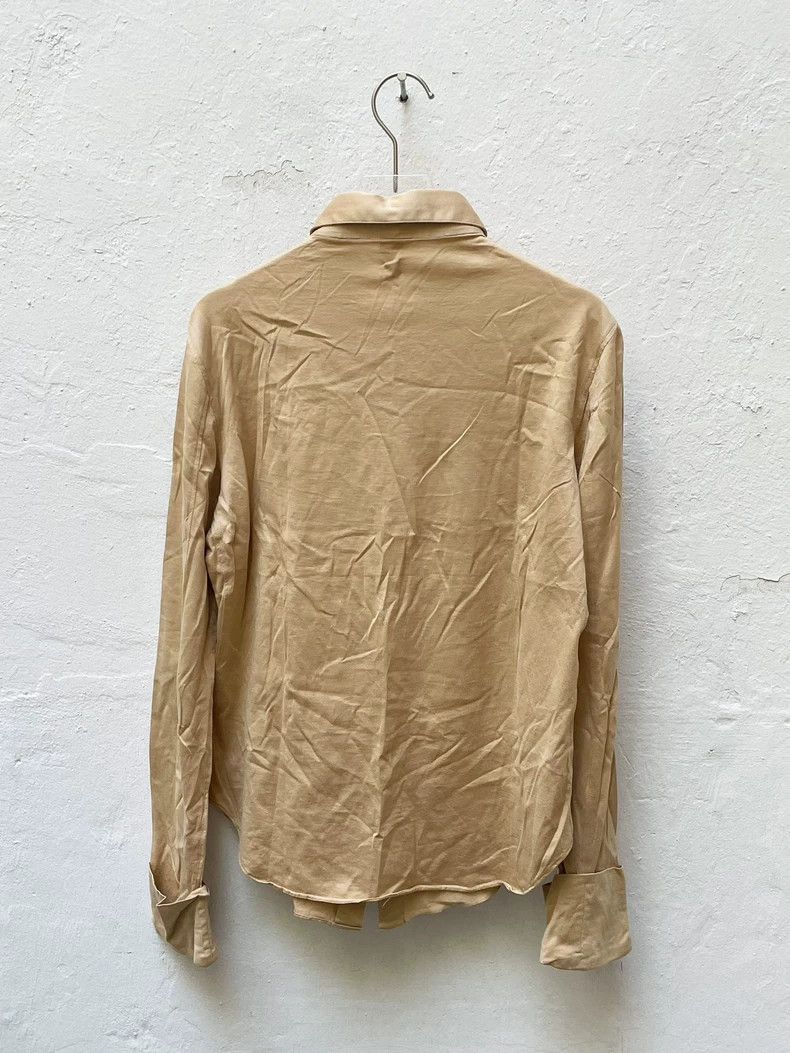 Helmut Lang Helmut Lang Autumn Winter Shirt with Folded Sleeves- DMC Size US M / EU 48-50 / 2 - 6 Thumbnail