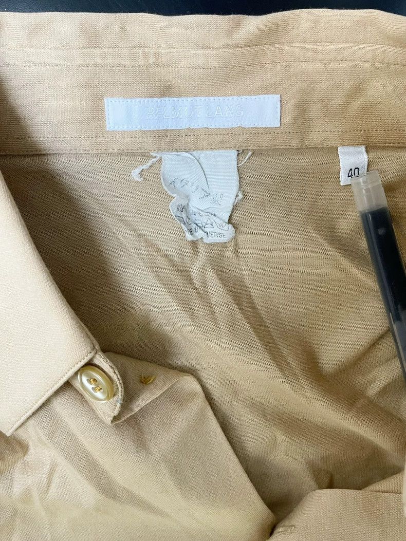 Helmut Lang Helmut Lang Autumn Winter Shirt with Folded Sleeves- DMC Size US M / EU 48-50 / 2 - 3 Thumbnail