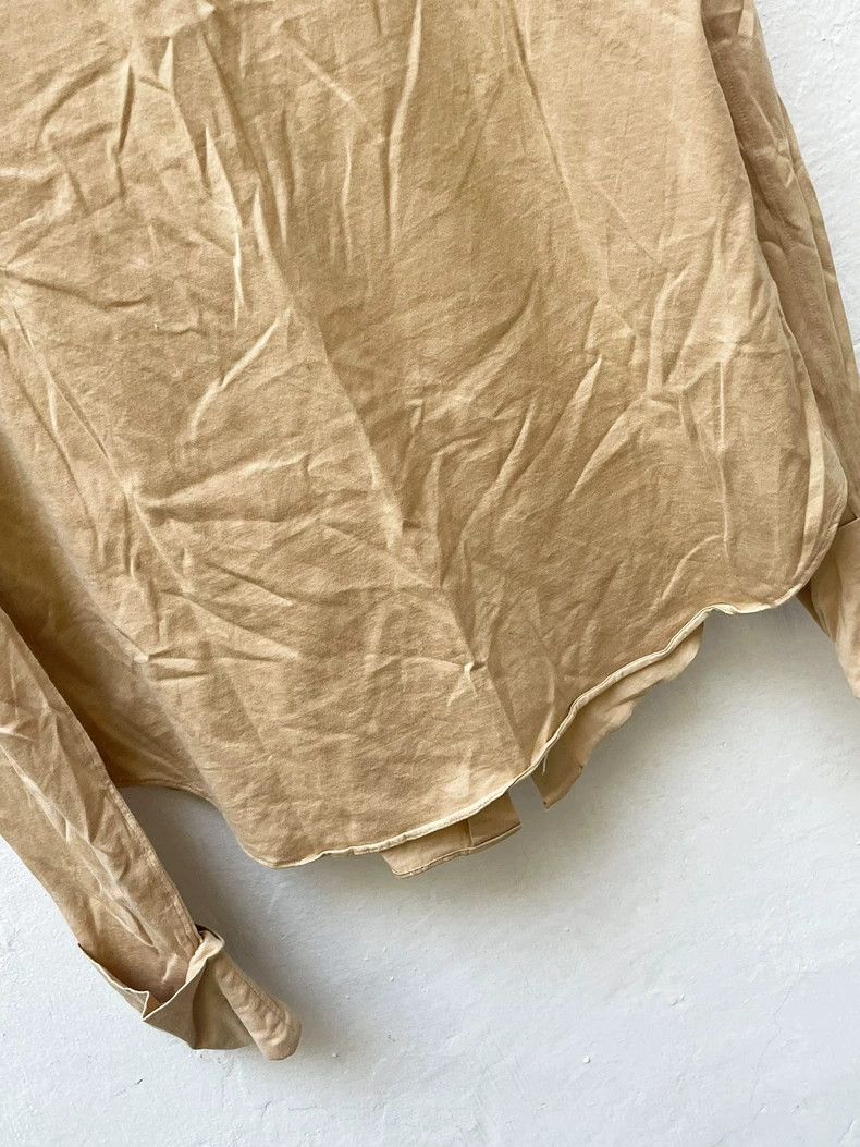 Helmut Lang Helmut Lang Autumn Winter Shirt with Folded Sleeves- DMC Size US M / EU 48-50 / 2 - 7 Thumbnail