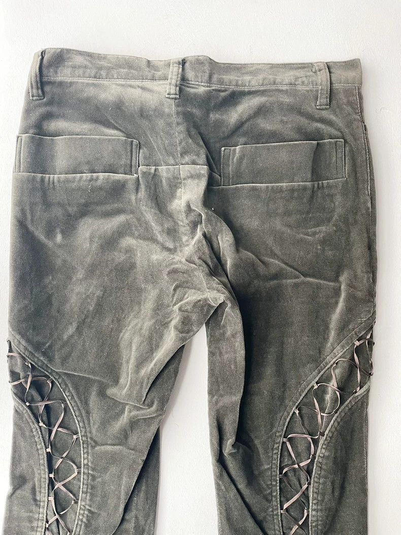 Undercover Undercover Punk Style Velvet Pants with Ribbon- DMC Size US 27 - 6 Thumbnail