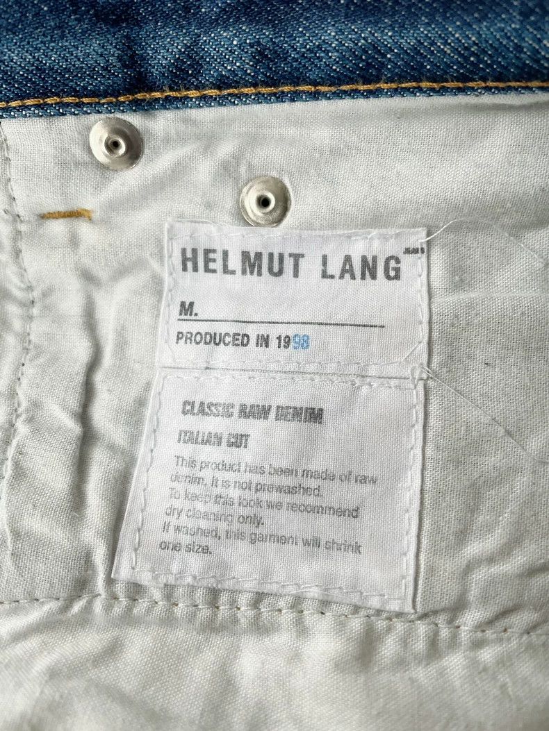 Helmut Lang Helmut Lang 1998AW Water-Washed Denim Jeans- DMC Size US 26 / EU 42 - 4 Thumbnail