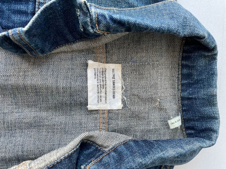 Helmut Lang Helmut Lang 90s Denim Jacket with Cuff Design- DMC Size US XS / EU 42 / 0 - 8 Thumbnail