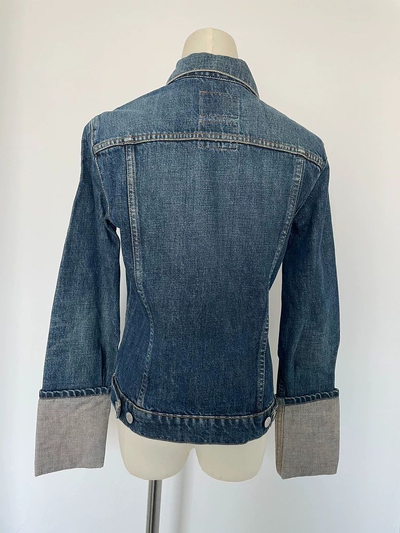 Helmut Lang Helmut Lang 90s Denim Jacket with Cuff Design- DMC Size US XS / EU 42 / 0 - 3 Thumbnail