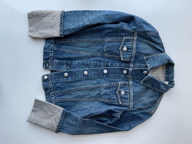Helmut Lang Helmut Lang 90s Denim Jacket with Cuff Design- DMC Size US XS / EU 42 / 0 - 4 Thumbnail
