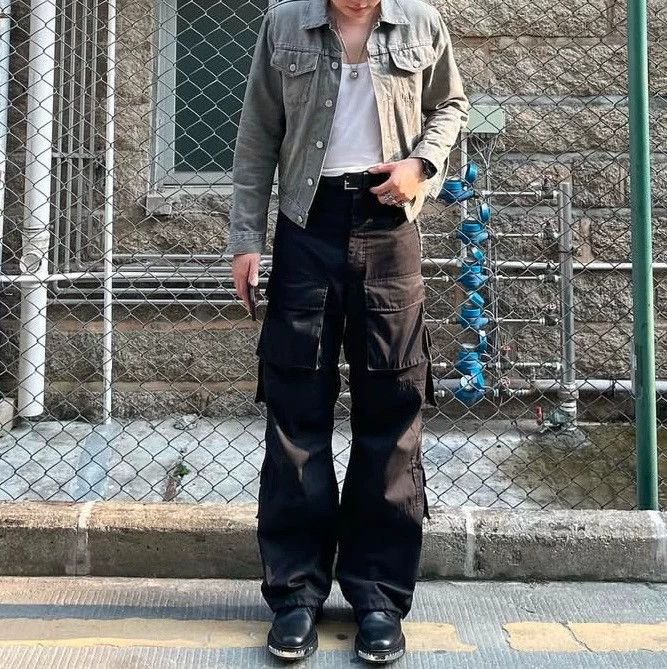 90s 本人期 HELMUT LANG vintage denim HELMUT LANG VINTAGE RAW DENIM JACKET 90s Size | Depop