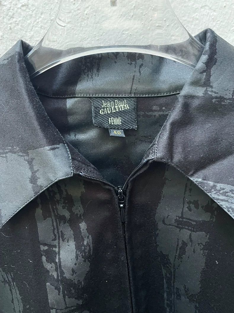 Jean Paul Gaultier Jean Paul Gaultier Dark Splatter Jacket- DMC Size US M / EU 48-50 / 2 - 2 Thumbnail