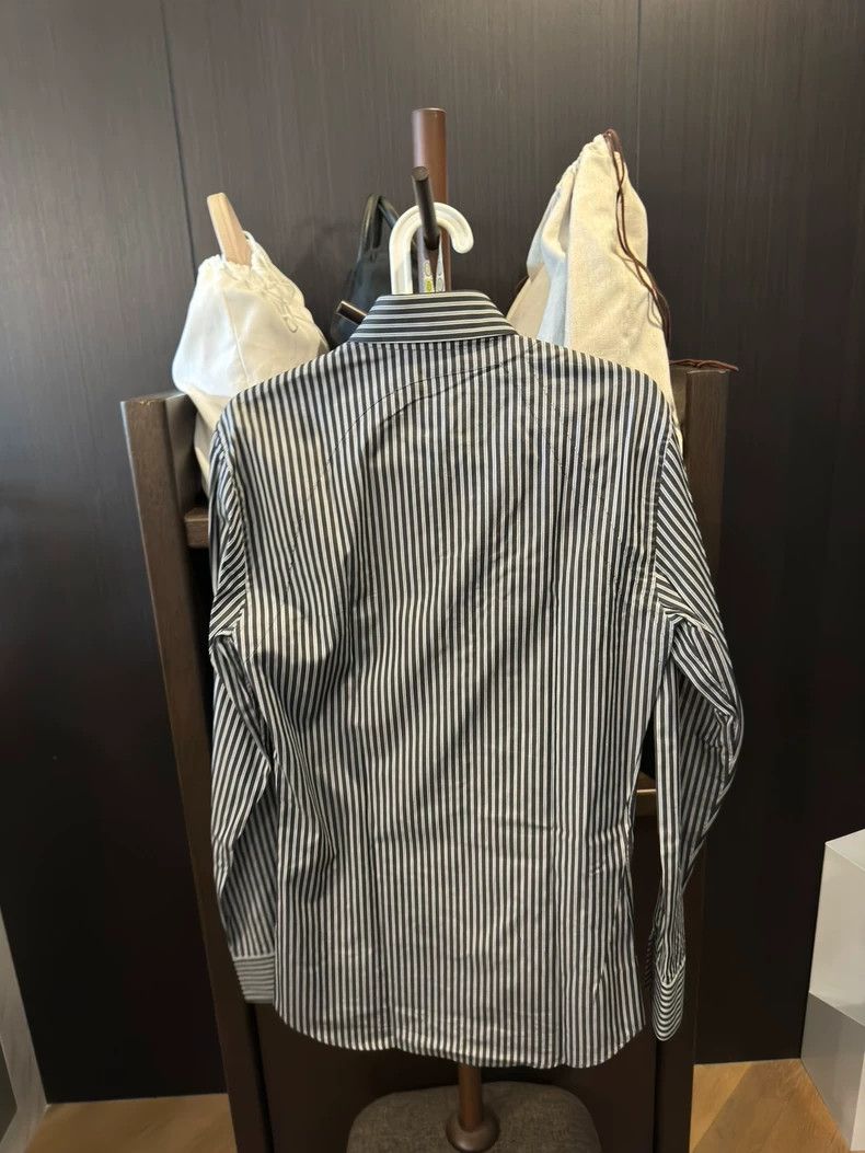 Alexander McQueen McQueen Striped Long Sleeve Shirt in Excellent Condition- DMC Size US M / EU 48-50 / 2 - 6 Thumbnail