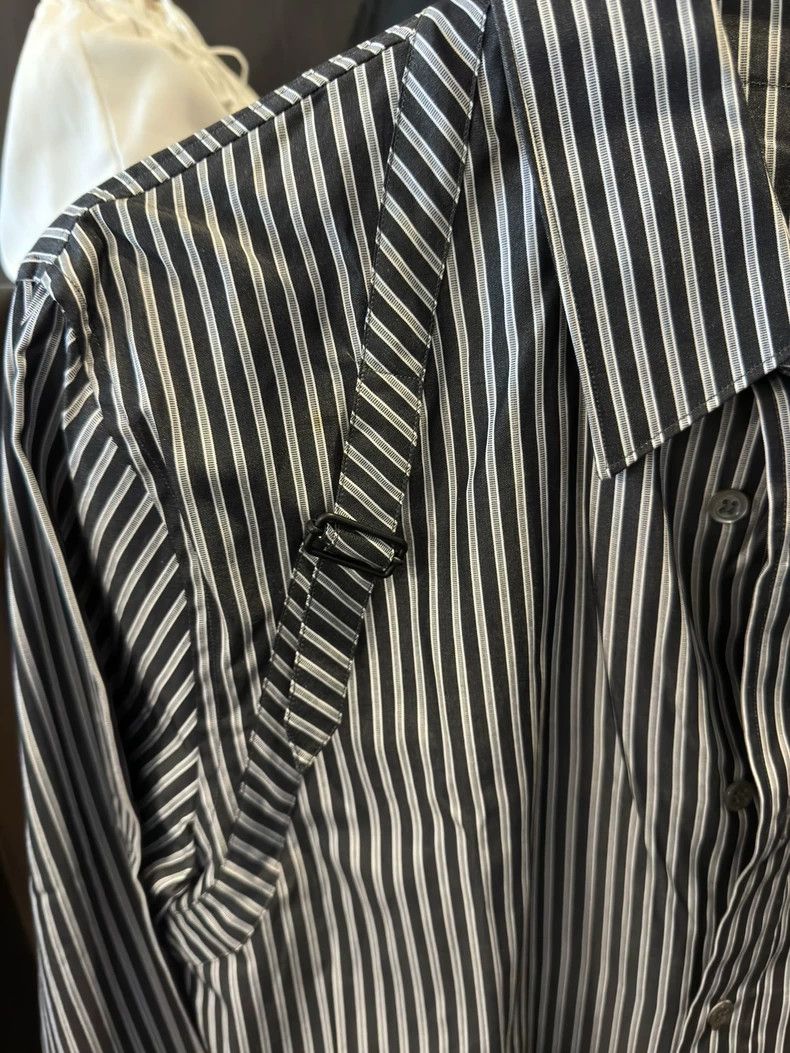 Alexander McQueen McQueen Striped Long Sleeve Shirt in Excellent Condition- DMC Size US M / EU 48-50 / 2 - 2 Thumbnail