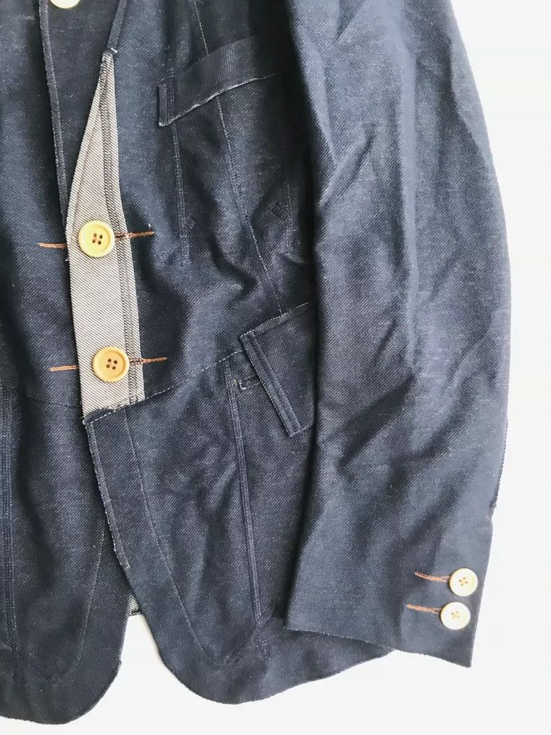 Takahiromiyashita The Soloist. Deconstructed Knight Jacket by Takahiro Miyashita- DMC Size US S / EU 44-46 / 1 - 5 Thumbnail