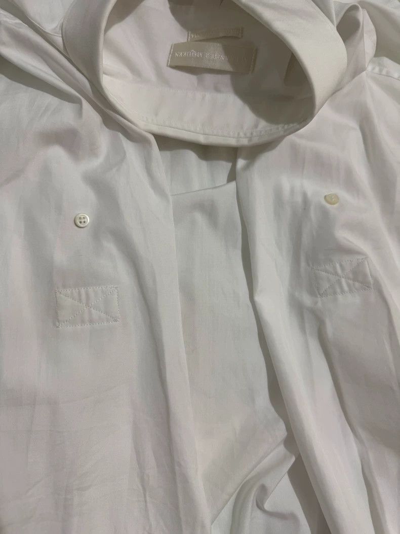 Alexander McQueen Alexander McQueen White Long Sleeve Shirt- DMC Size US L / EU 52-54 / 3 - 6 Thumbnail