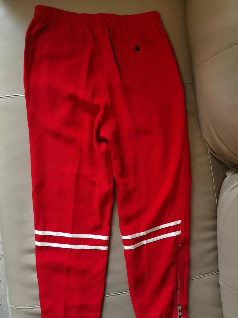 Alexander McQueen Alexander Mcqueen Red Pants with Stretch Waistband- DMC Size US 36 / EU 52 - 2 Thumbnail