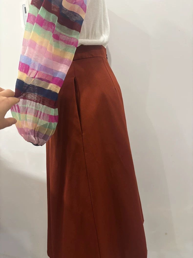 Alexander McQueen Alexander McQueen Pleated Midi Skirt Size 38- DMC Size US 38 / EU 54 - 5 Thumbnail