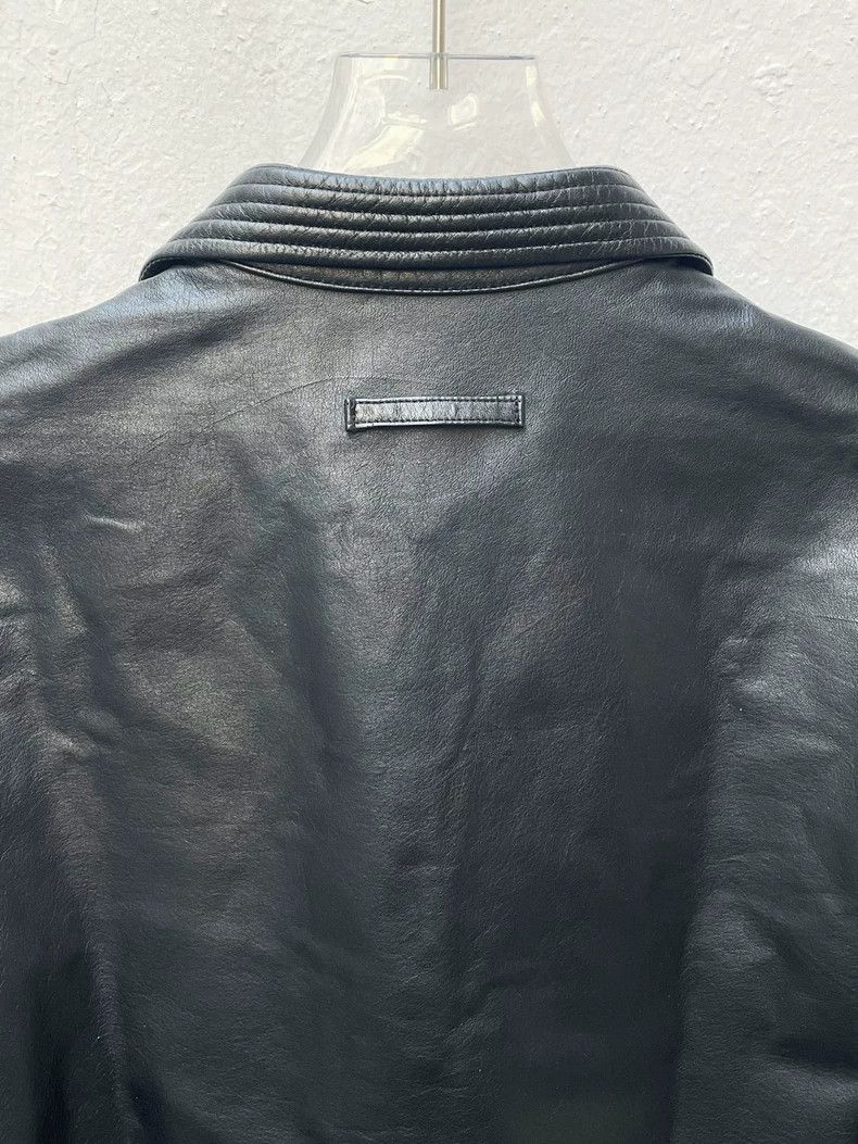 Jean Paul Gaultier Jean Paul Gaultier Leather Long Sleeve Shirt- DMC Size US M / EU 48-50 / 2 - 7 Thumbnail