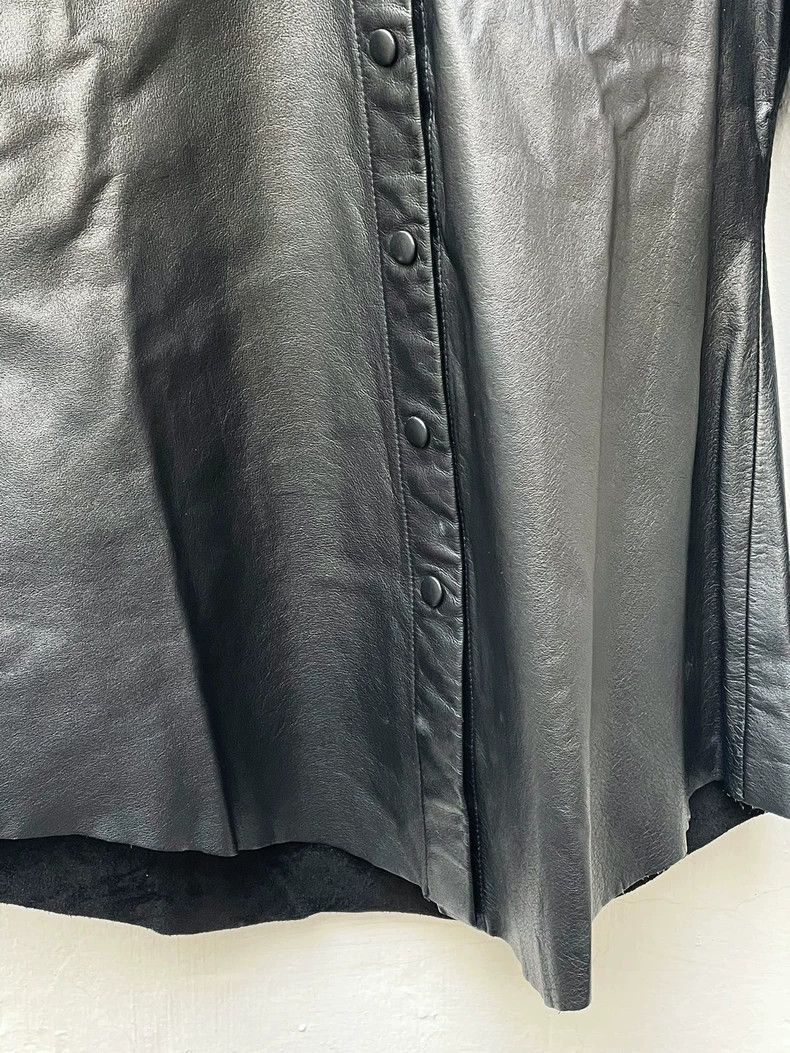 Jean Paul Gaultier Jean Paul Gaultier Leather Long Sleeve Shirt- DMC Size US M / EU 48-50 / 2 - 4 Thumbnail