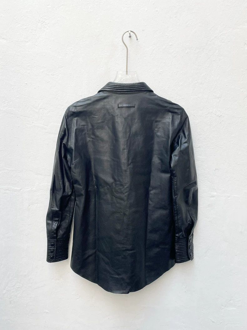Jean Paul Gaultier Jean Paul Gaultier Leather Long Sleeve Shirt- DMC Size US M / EU 48-50 / 2 - 6 Thumbnail