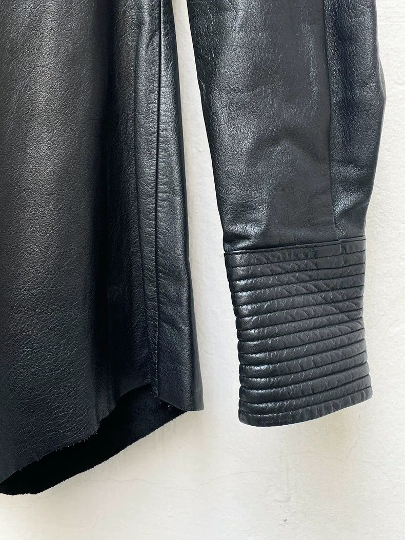 Jean Paul Gaultier Jean Paul Gaultier Leather Long Sleeve Shirt- DMC Size US M / EU 48-50 / 2 - 8 Thumbnail