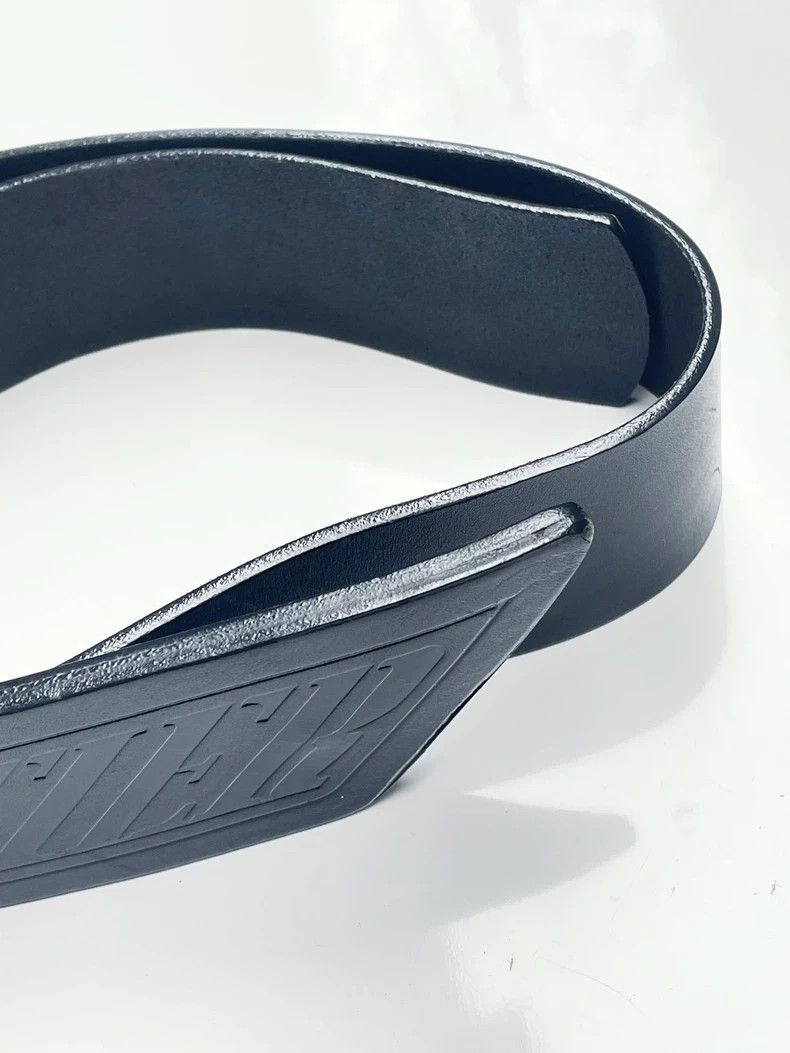 Jean Paul Gaultier Jean Paul Gaultier Large Logo Leather Belt- DMC Size ONE SIZE - 4 Thumbnail