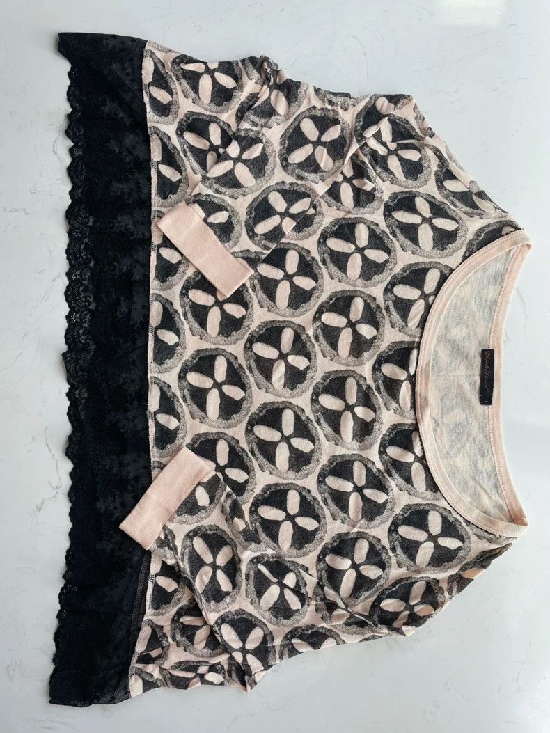 Undercover Oversized Batwing Sleeve Lace T-shirt- DMC Size US S / EU 44-46 / 1 - 3 Thumbnail