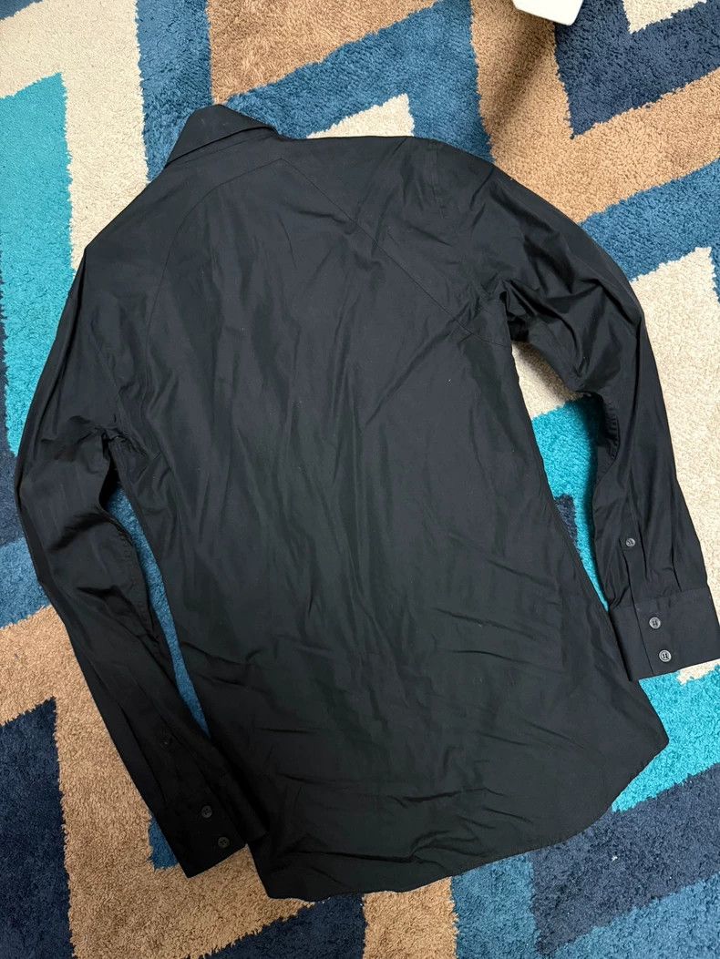 Alexander McQueen Alexander Mcqueen Black Shirt with Unique Design- DMC Size US S / EU 44-46 / 1 - 2 Thumbnail