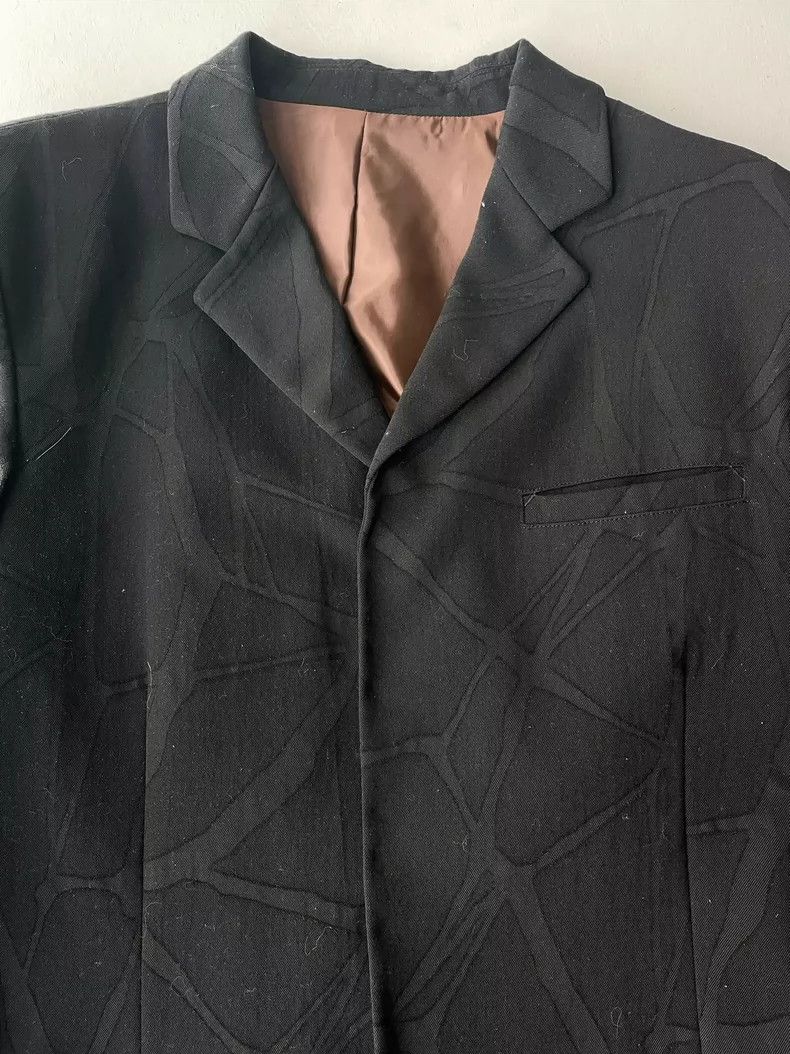 Jean Paul Gaultier Jean Paul Gaultier Wool Suit with Leather Sleeves- DMC Size US L / EU 52-54 / 3 - 2 Thumbnail