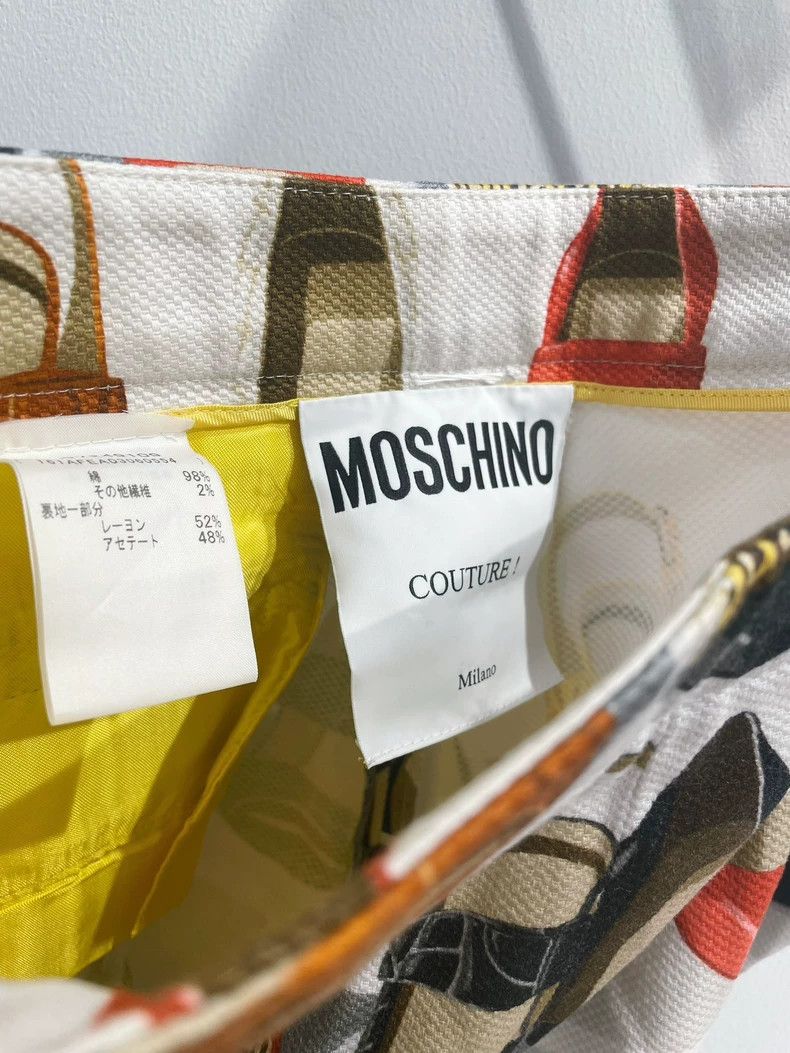 Moschino Moschino High Heel Print Long Pants- DMC Size US 27 - 9 Thumbnail
