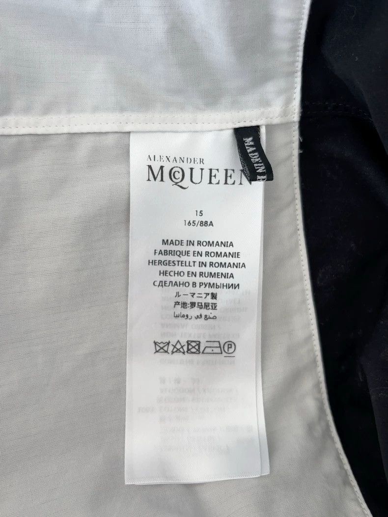 Alexander McQueen Alexander McQueen Black and White Shirt- DMC Size US M / EU 48-50 / 2 - 3 Thumbnail