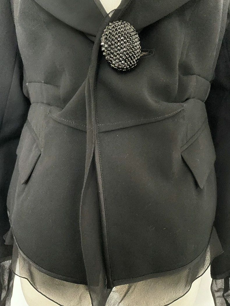 Undercover Undercover Layered Deconstructed Jacket in Black- DMC Size US M / EU 48-50 / 2 - 8 Thumbnail