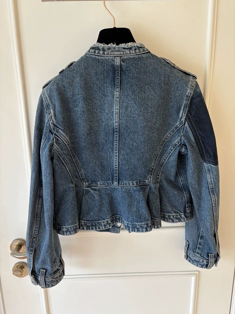 Alexander McQueen Alexander McQueen Denim Jacket for Women- DMC Size US M / EU 48-50 / 2 - 2 Thumbnail