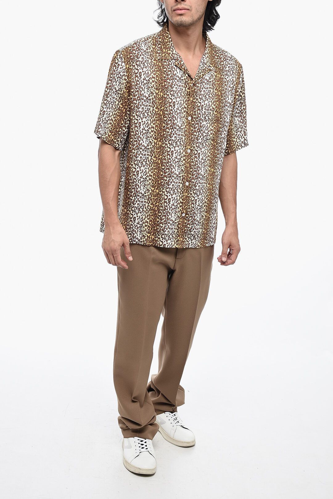 Celine Hawaiian Short Sleeve Shirt in printed viscose Size US XL / EU 56 / 4 - 2 Thumbnail