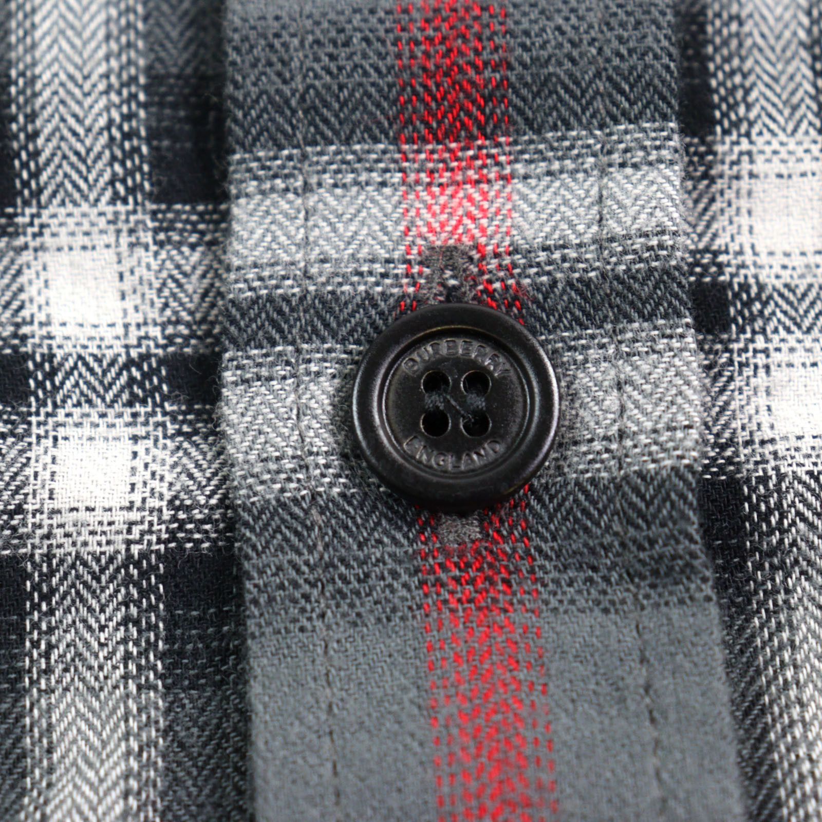 Burberry Burberry Burberry London 8057292 Cotton Embroidered Blur Check Button-Down Flannel Shirt Cotton Dress Shirt 8057292 DUTY FREE for USA Size ONE SIZE - 4 Thumbnail