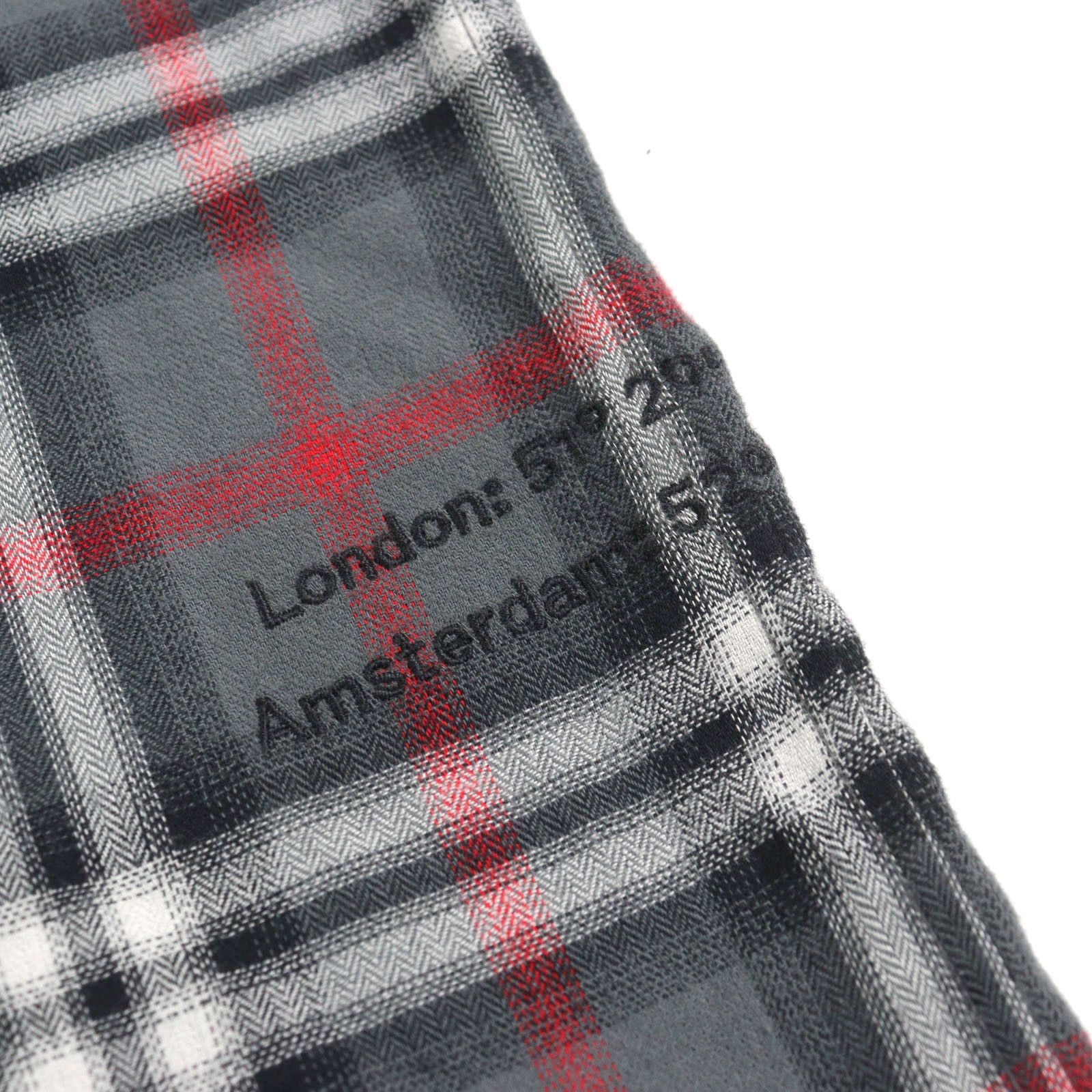 Burberry Burberry Burberry London 8057292 Cotton Embroidered Blur Check Button-Down Flannel Shirt Cotton Dress Shirt 8057292 DUTY FREE for USA Size ONE SIZE - 7 Thumbnail