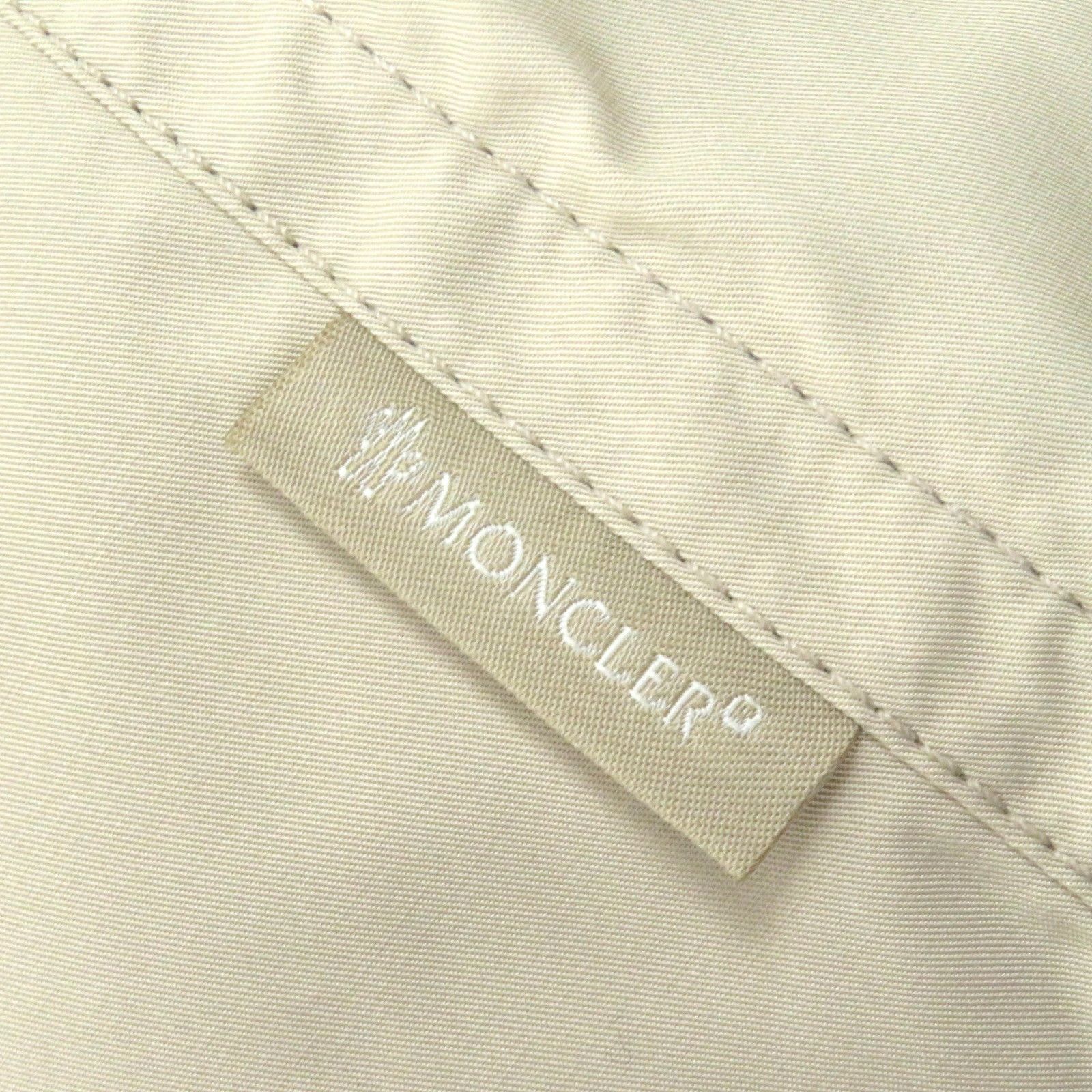 Moncler Moncler Moncler Gobie Polyester Cotton Trench Coat Cotton Outerwear Size ONE SIZE - 8 Thumbnail