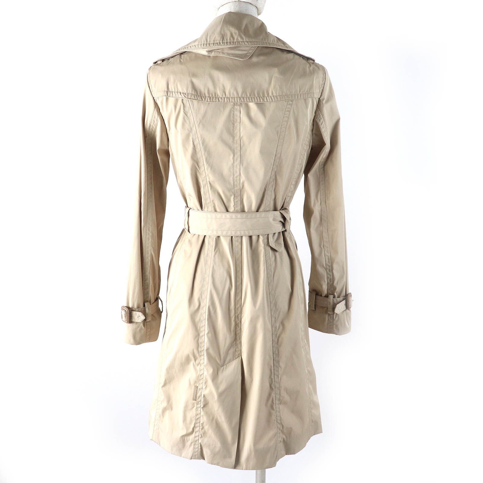 Moncler Moncler Moncler Gobie Polyester Cotton Trench Coat Cotton Outerwear Size ONE SIZE - 3 Thumbnail
