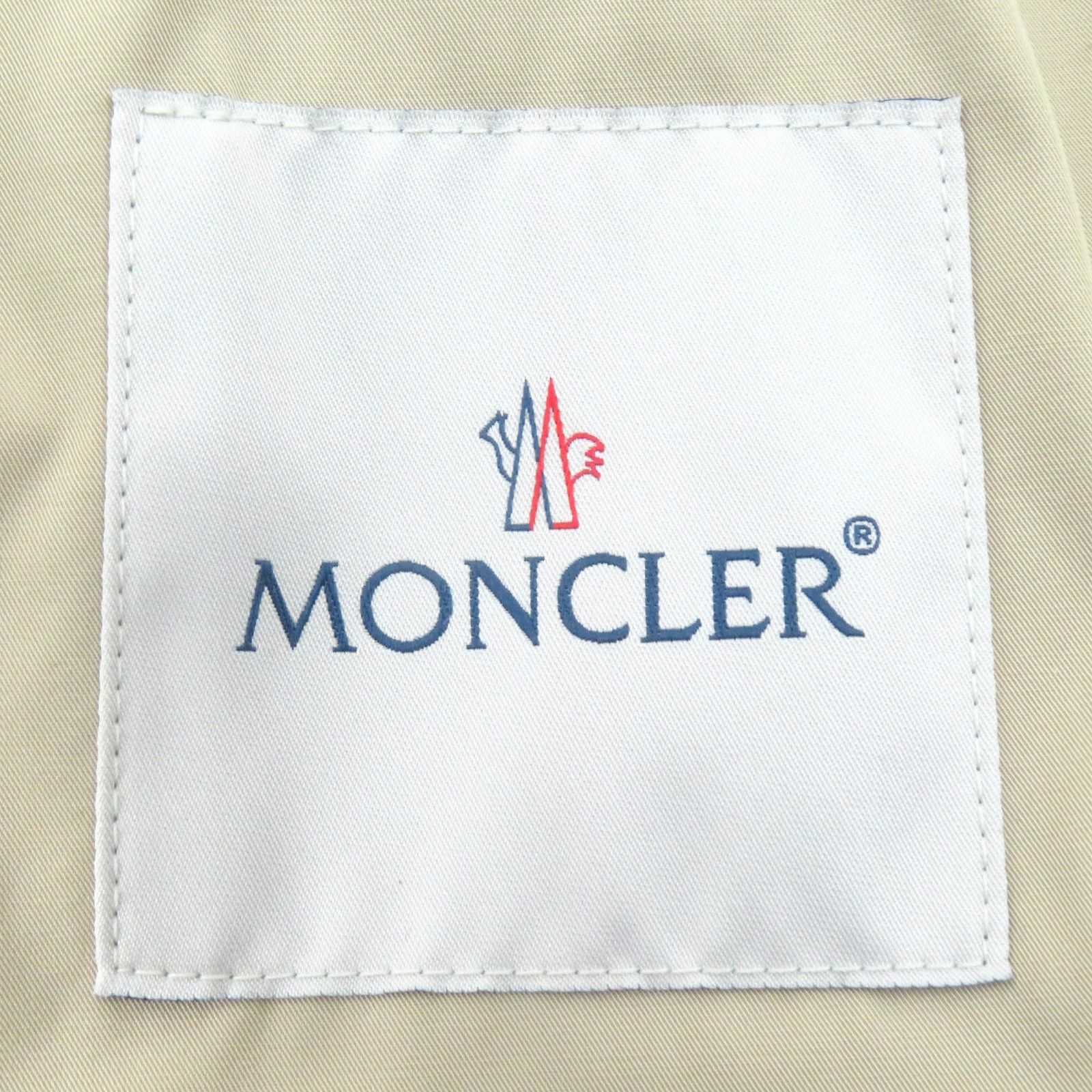 Moncler Moncler Moncler Gobie Polyester Cotton Trench Coat Cotton Outerwear Size ONE SIZE - 9 Thumbnail