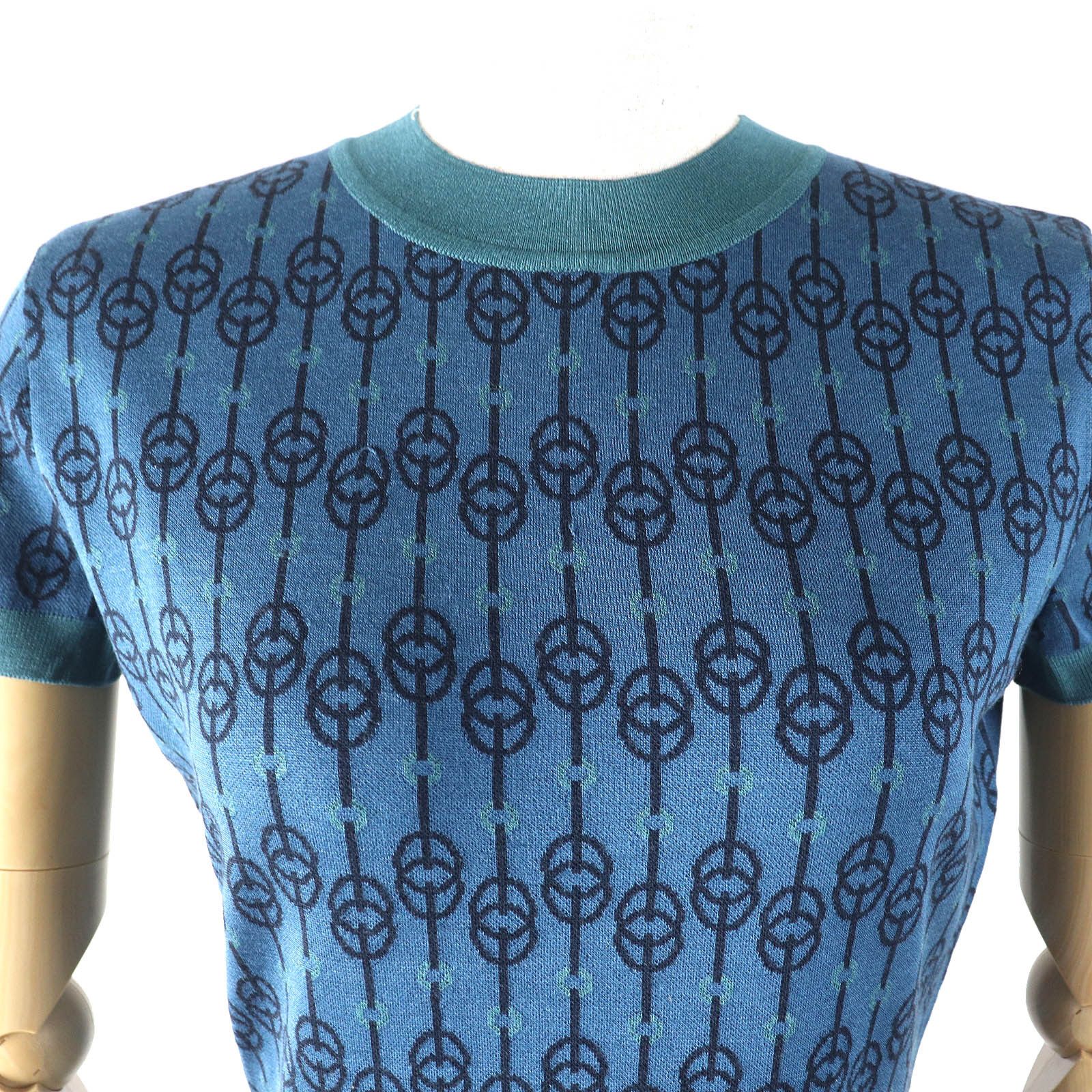 Hermes Hermes Hermes Chaine d'Ancre Cricketis Silk Nylon Knit Others Tops Size ONE SIZE - 4 Thumbnail