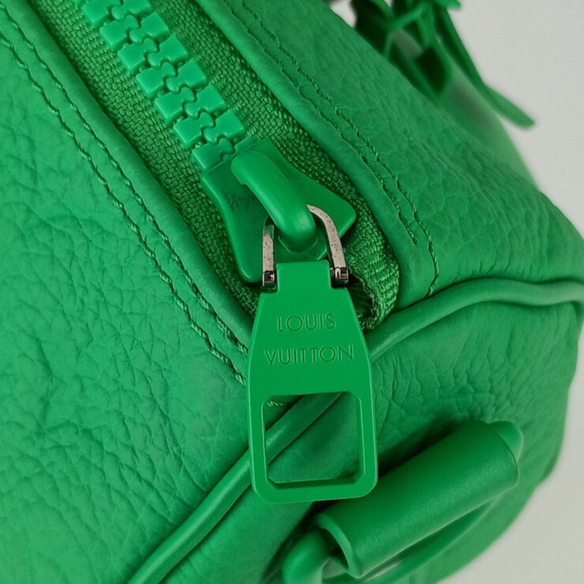 Louis Vuitton Louis Vuitton Handbag Keepall Bandouliere 25 M20929 MINTY GREEN Green Taurillon Monogram Leather Women's Mini Boston Shoulder Bag Size ONE SIZE - 7 Thumbnail
