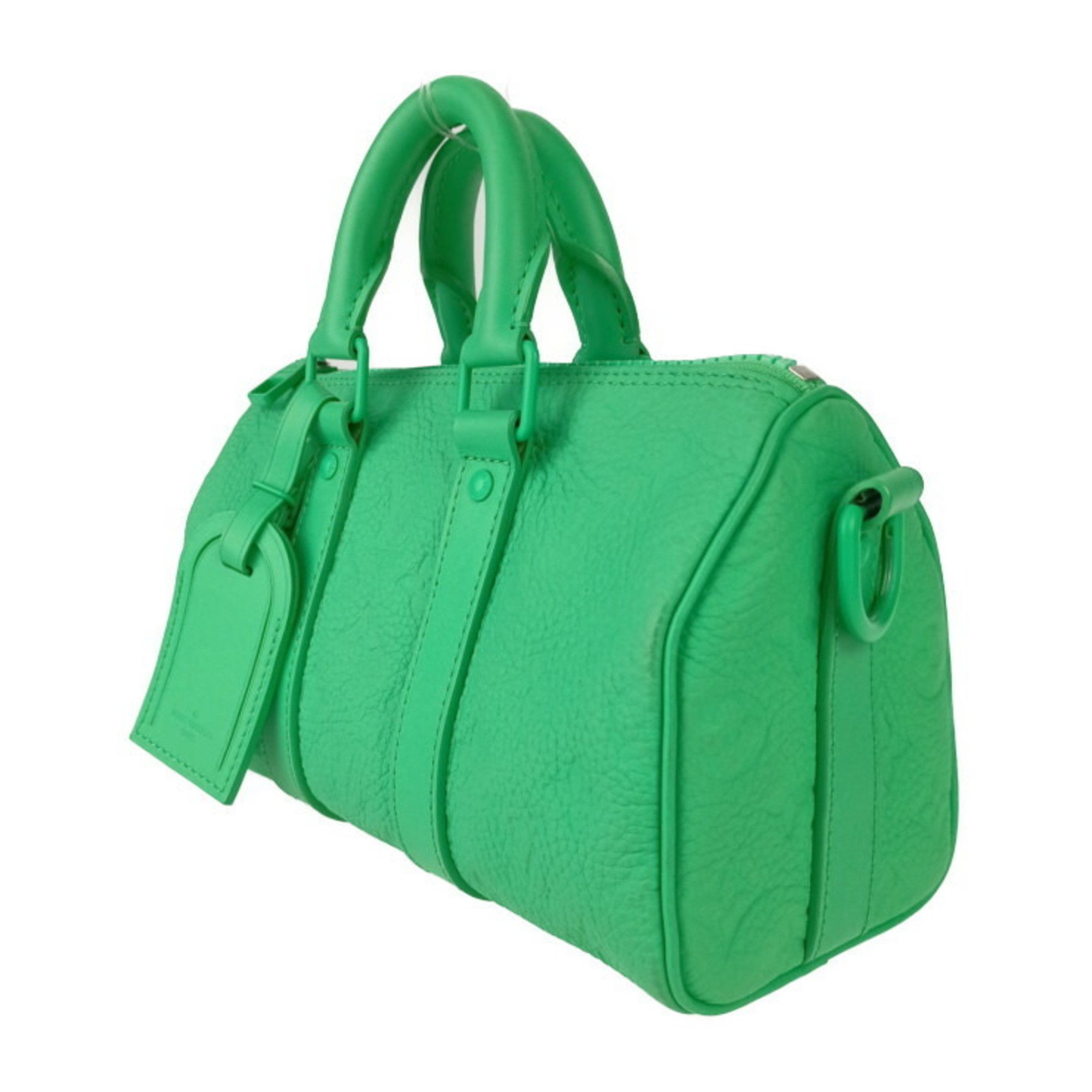 Louis Vuitton Louis Vuitton Handbag Keepall Bandouliere 25 M20929 MINTY GREEN Green Taurillon Monogram Leather Women's Mini Boston Shoulder Bag Size ONE SIZE - 2 Thumbnail