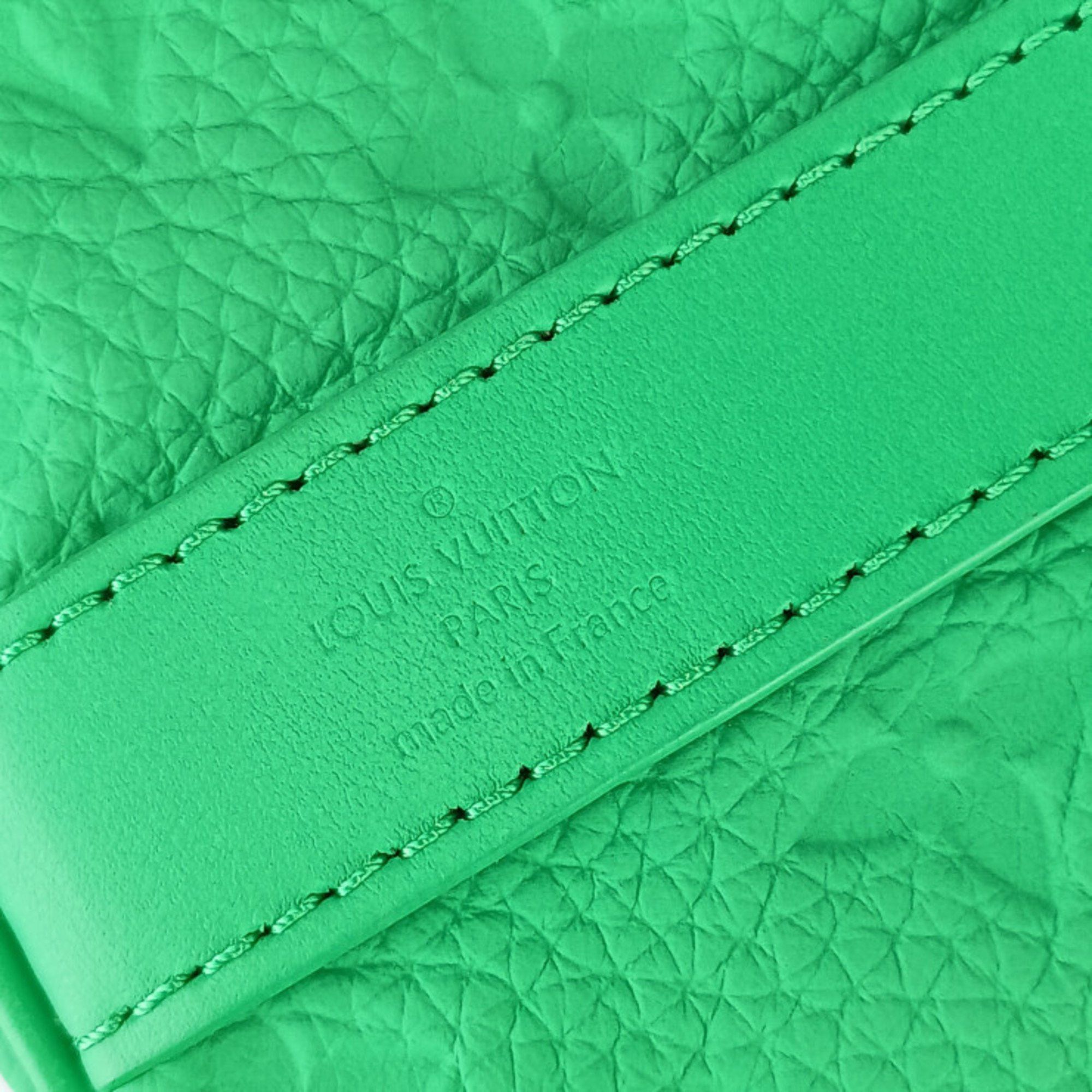 Louis Vuitton Louis Vuitton Handbag Keepall Bandouliere 25 M20929 MINTY GREEN Green Taurillon Monogram Leather Women's Mini Boston Shoulder Bag Size ONE SIZE - 9 Thumbnail