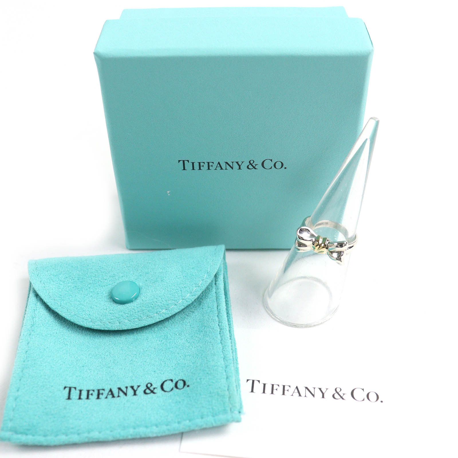 アクセサリー TIFFANY&Co. Ring SV925 K750 TIFFANY&Co. Ring SV925 K750