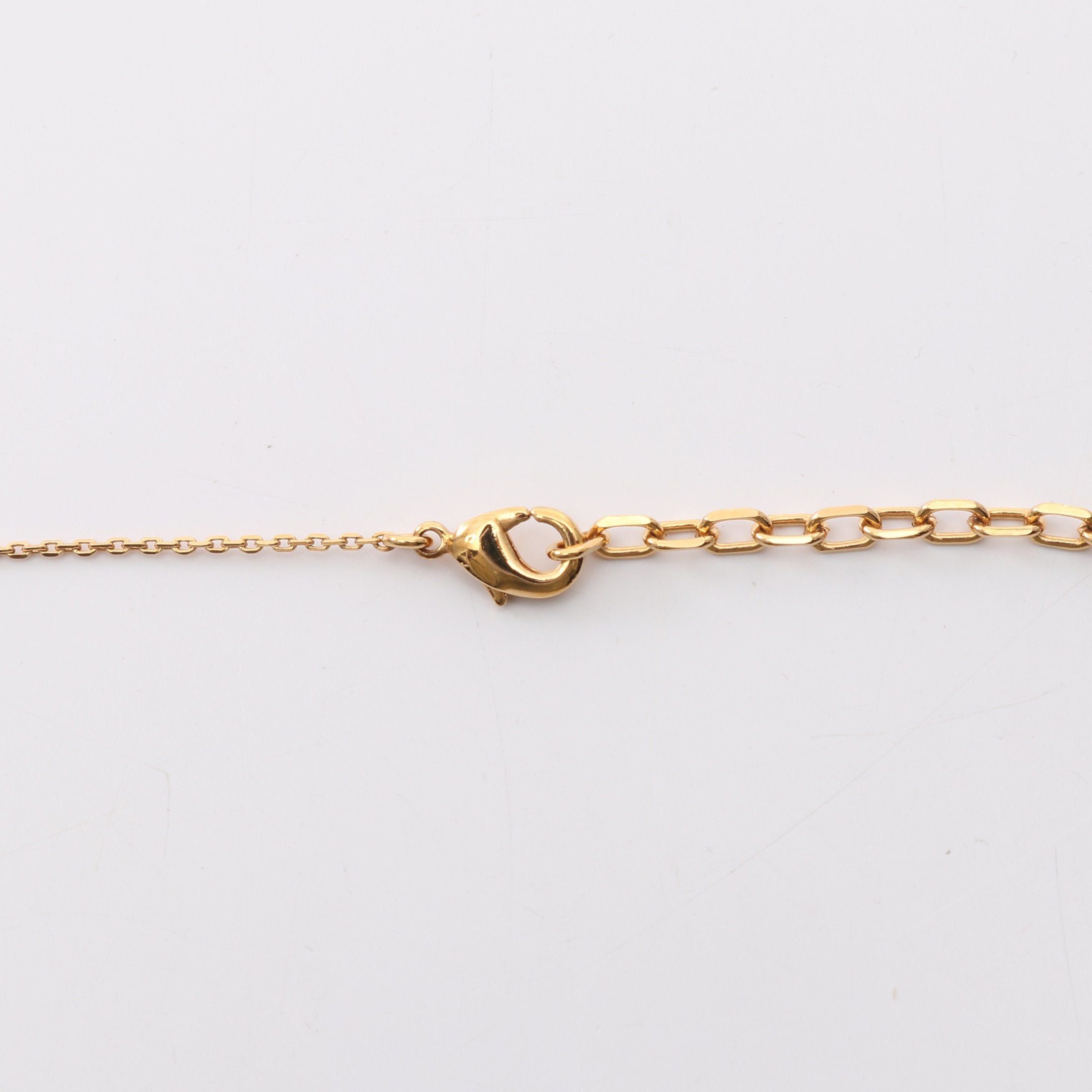 Salvatore Ferragamo Salvatore Ferragamo Vara Ribbon Necklace Gp Gold Size ONE SIZE - 4 Thumbnail