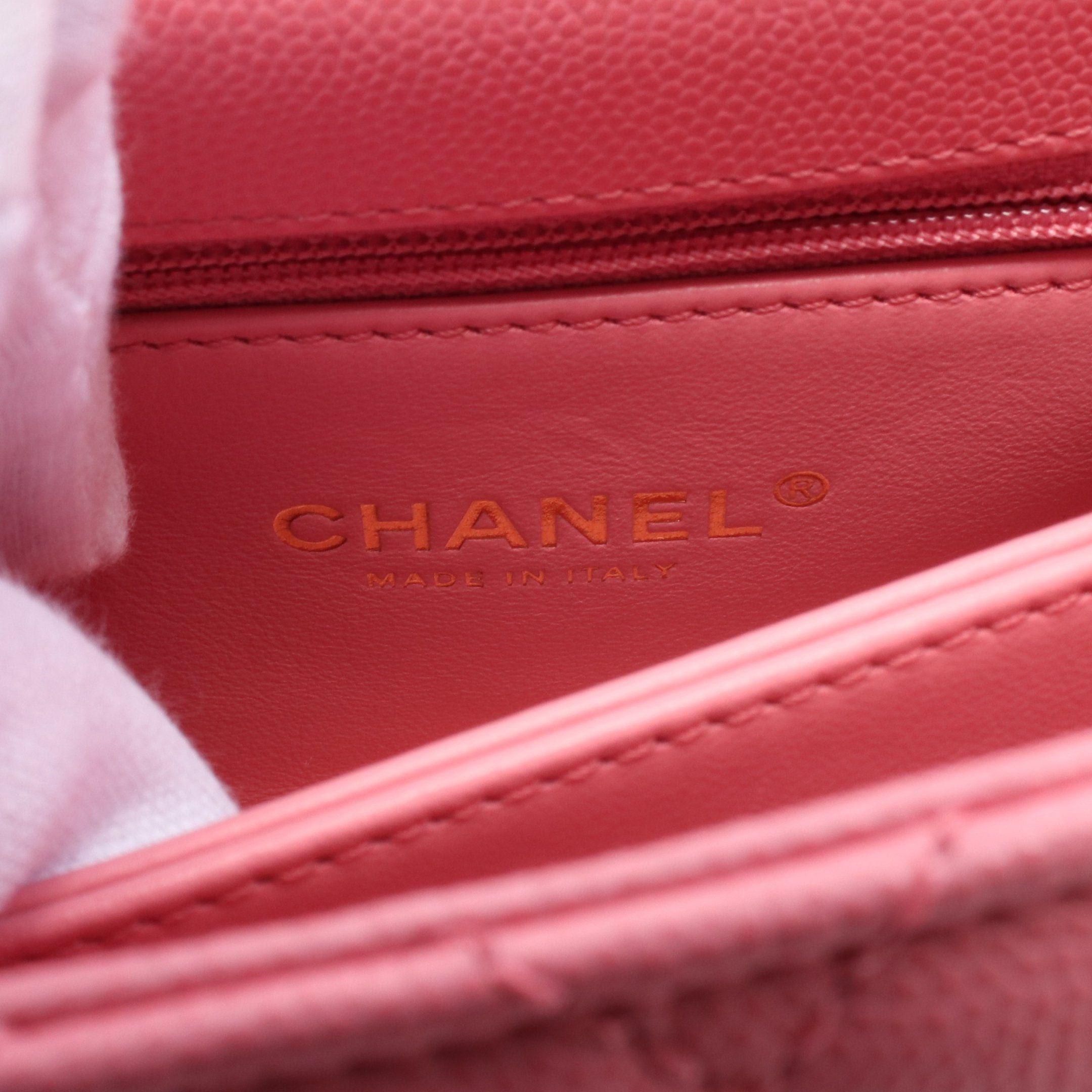 Chanel Chanel Coco Handle Xxs Top Handbag Caviar Skin Pink Gold Hardware Size ONE SIZE - 4 Thumbnail