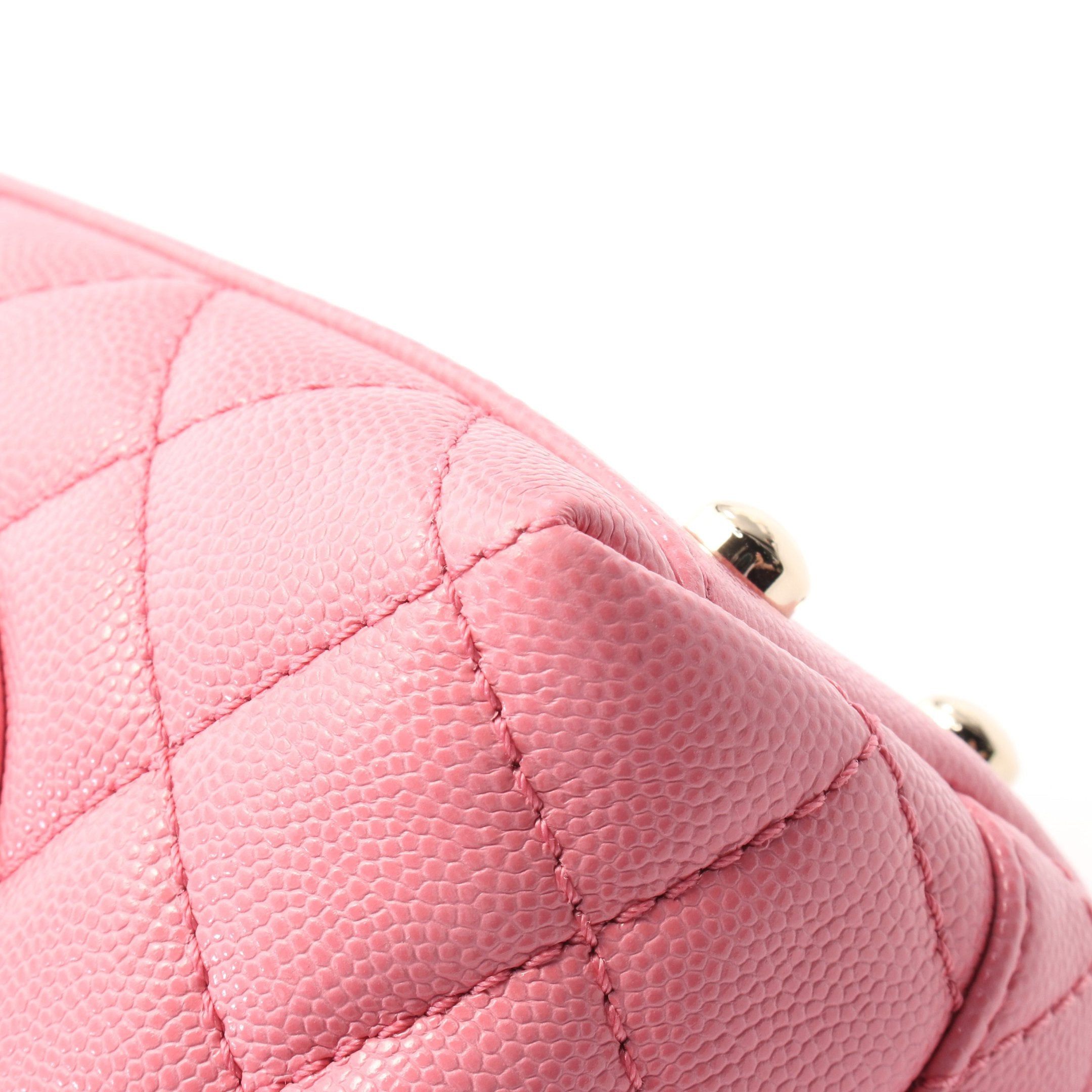 Chanel Chanel Coco Handle Xxs Top Handbag Caviar Skin Pink Gold Hardware Size ONE SIZE - 7 Thumbnail