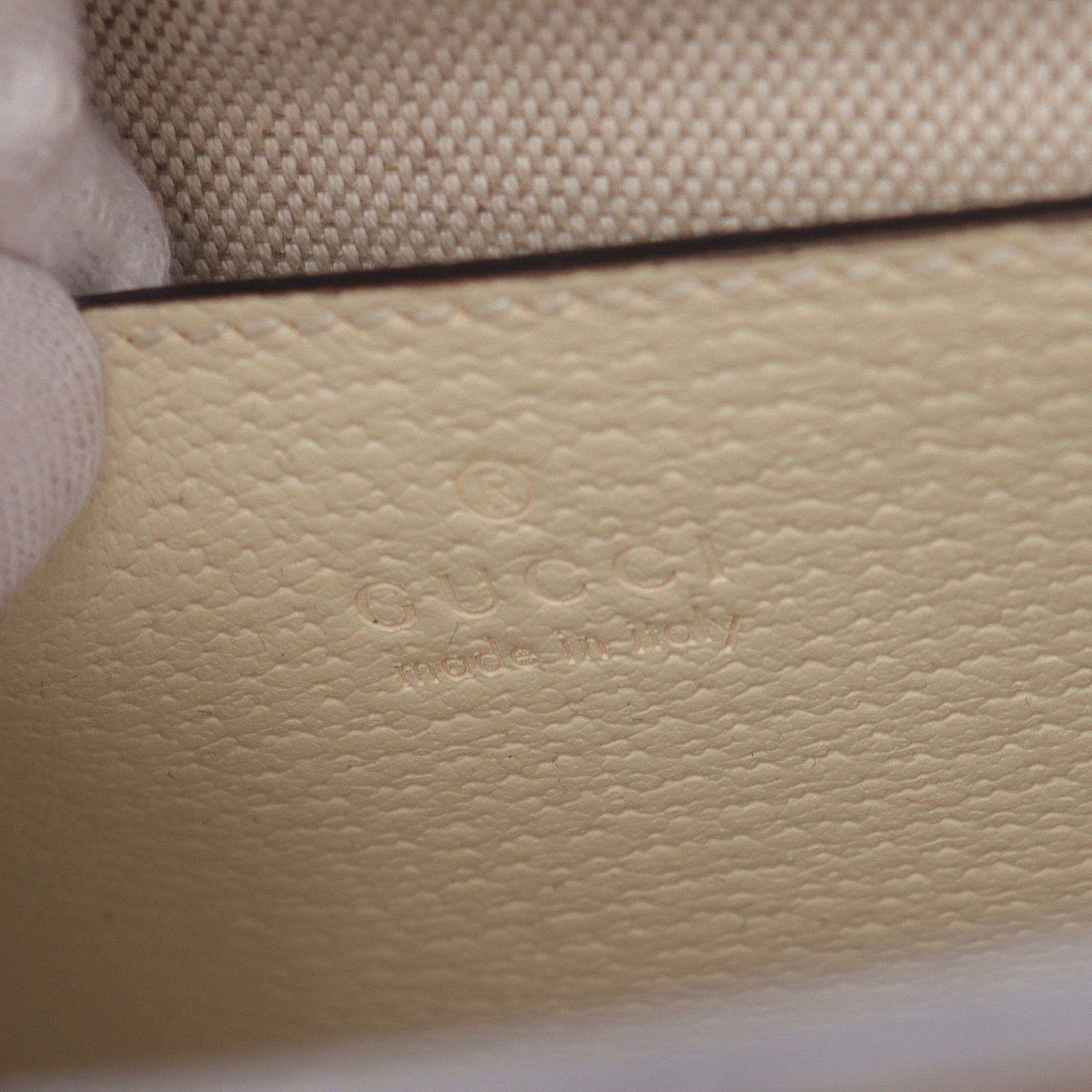 Gucci Gucci Diana Mini Bamboo Handbag Tote Bag Raffia Leather Off White Ivory Light Blue Size ONE SIZE - 4 Thumbnail