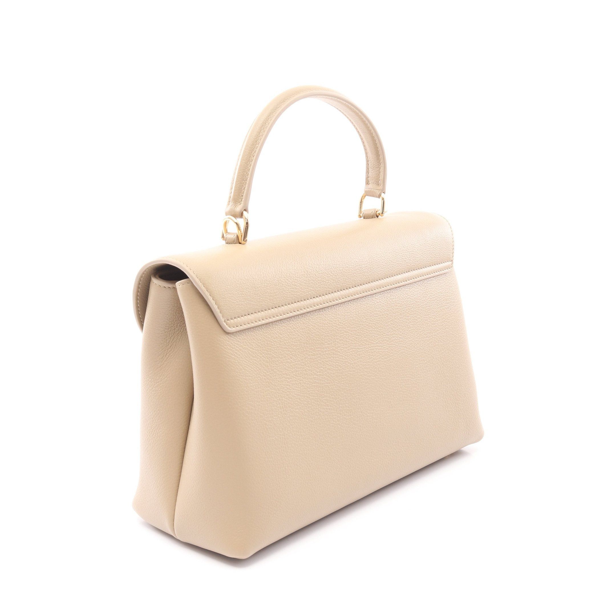 Celine Celine Medium Nino Handbag Leather Gray Beige Size ONE SIZE - 2 Thumbnail