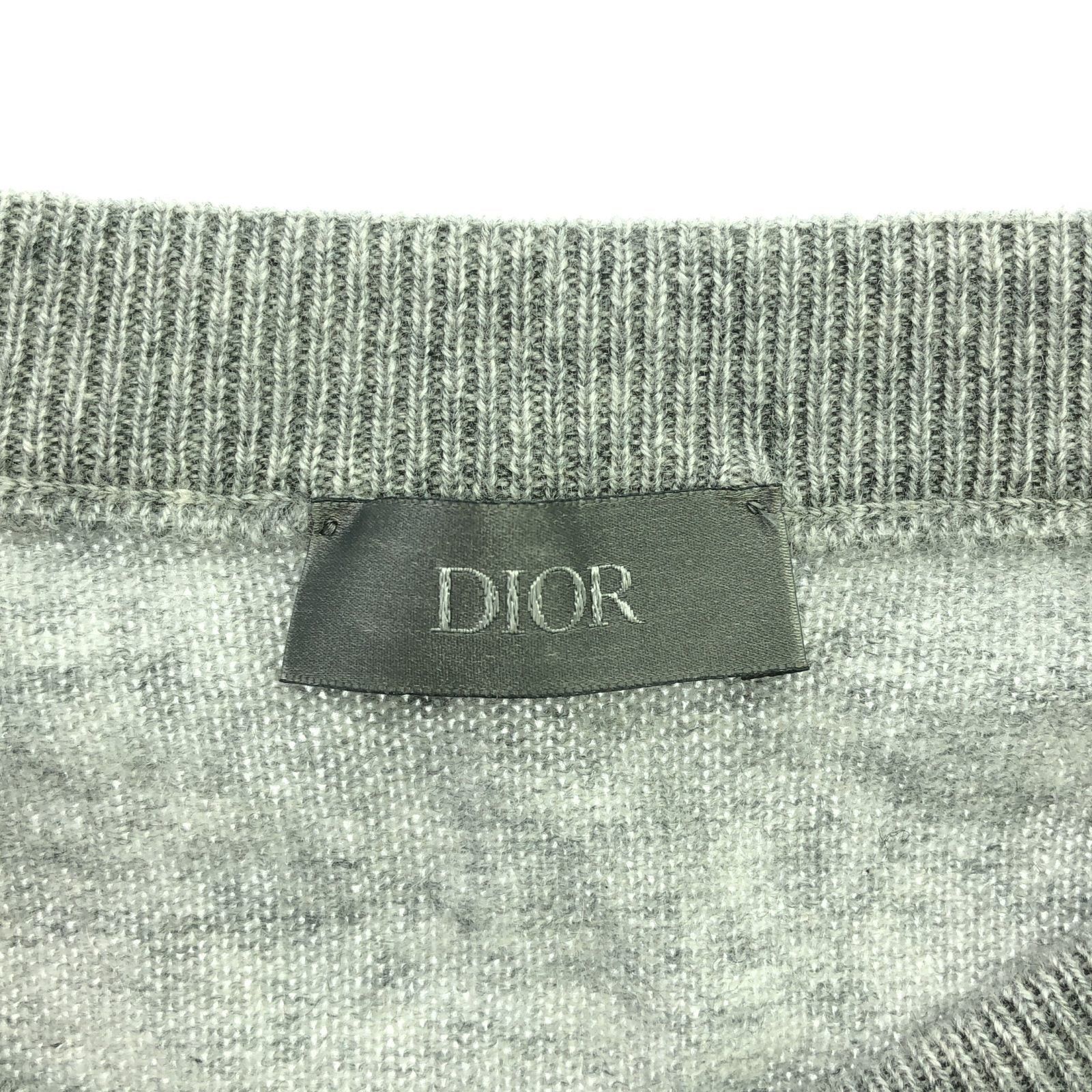 Dior Dior Knit Cashmere Gray Size ONE SIZE - 5 Thumbnail